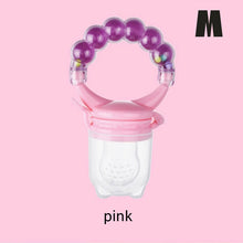 将图片加载到图库查看器,Newborn Baby Fruit Teether Baby Nipple Food Bite Pacifier Birth Infant Silicone Teethers Safe Feeder Bite Food Teether Oral Care