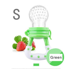 将图片加载到图库查看器，Newborn Baby Fruit Teether Baby Nipple Food Bite Pacifier Birth Infant Silicone Teethers Safe Feeder Bite Food Teether Oral Care
