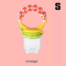 将图片加载到图库查看器，Newborn Baby Fruit Teether Baby Nipple Food Bite Pacifier Birth Infant Silicone Teethers Safe Feeder Bite Food Teether Oral Care
