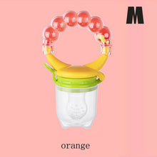 将图片加载到图库查看器，Newborn Baby Fruit Teether Baby Nipple Food Bite Pacifier Birth Infant Silicone Teethers Safe Feeder Bite Food Teether Oral Care

