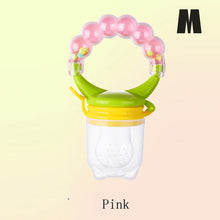 将图片加载到图库查看器，Newborn Baby Fruit Teether Baby Nipple Food Bite Pacifier Birth Infant Silicone Teethers Safe Feeder Bite Food Teether Oral Care

