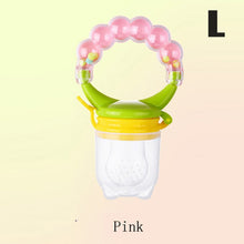 将图片加载到图库查看器，Newborn Baby Fruit Teether Baby Nipple Food Bite Pacifier Birth Infant Silicone Teethers Safe Feeder Bite Food Teether Oral Care

