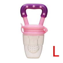 将图片加载到图库查看器，Baby Toys Portable Infant Fruit Nipple Bite Silicone Safety Feeder Pacifier Toys Teethers for 3+ month baby toddler
