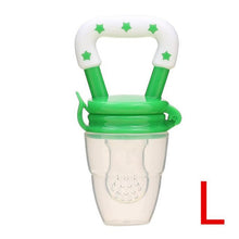 将图片加载到图库查看器，Baby Toys Portable Infant Fruit Nipple Bite Silicone Safety Feeder Pacifier Toys Teethers for 3+ month baby toddler
