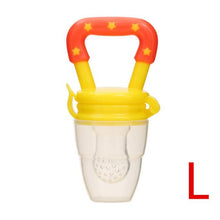 将图片加载到图库查看器，Baby Toys Portable Infant Fruit Nipple Bite Silicone Safety Feeder Pacifier Toys Teethers for 3+ month baby toddler
